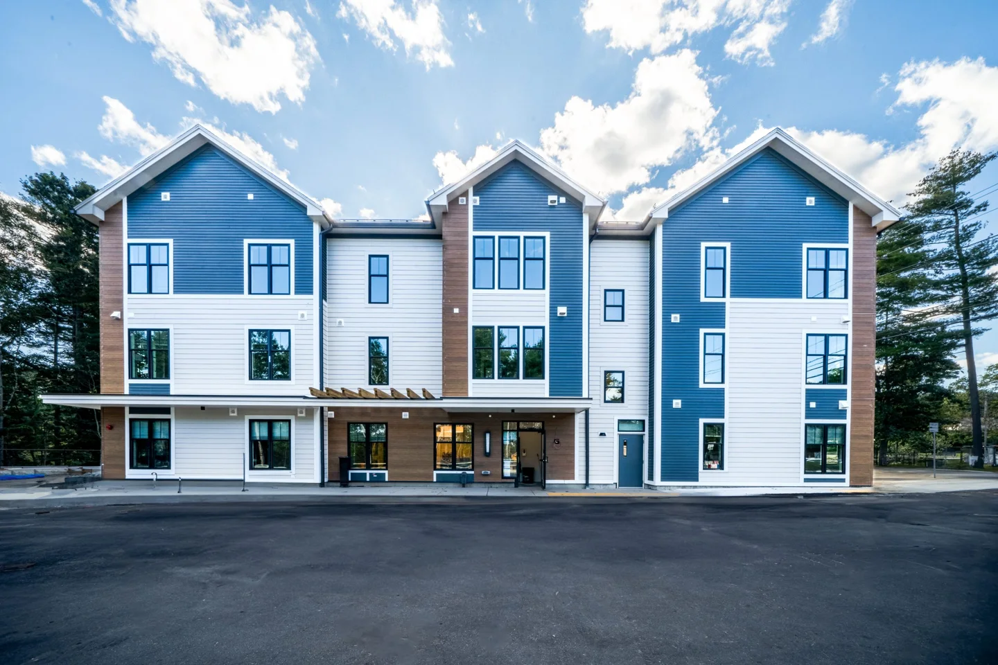 Helena Crocker Residences exterior in Westford